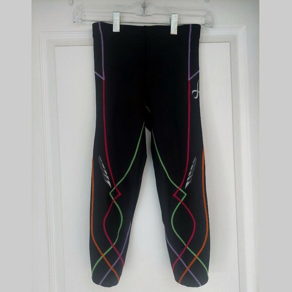 CW-X stabilyx Joint Support 3/4 Compression Capri Leggins - Picture 1 of 6